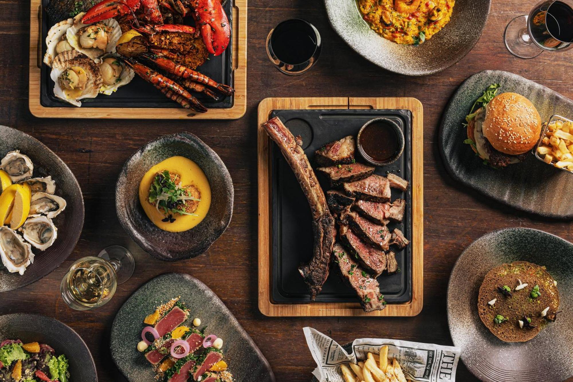Voco Orchard Singapore By Ihg Екстер'єр фото A selection of dishes from the restaurant